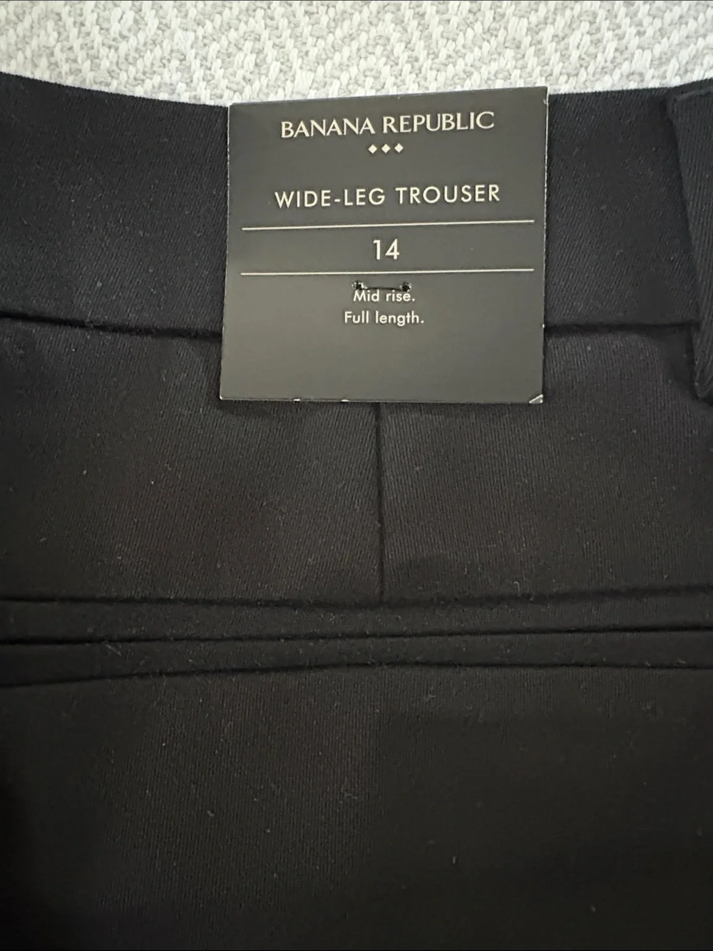 Banana Republic Wide Leg Pants - Black - Picture 2 of 5